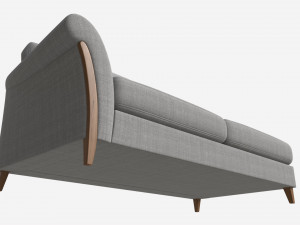 Large LHF Unit Ercol Trieste 3D Модель