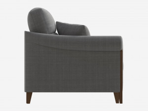 Large LHF Unit Ercol Trieste 3D Модель