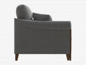 Large LHF Unit Ercol Trieste 3D Model