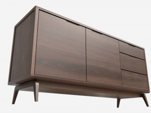 Large Sideboard Ercol Lugo 3D 모델