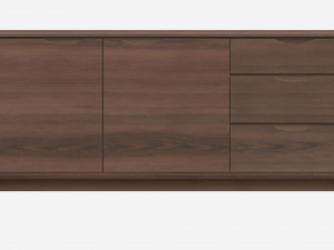 Large Sideboard Ercol Lugo 3D 모델
