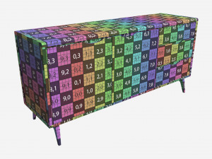 Large Sideboard Ercol Lugo 3D 모델