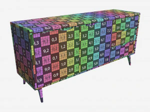 Madia Grande Ercol Lugo Modello 3D