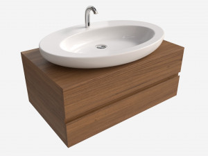 Laufen Ilbagnoalessi Bowl Washbasin 3D 모델