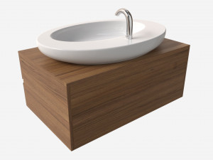Laufen Ilbagnoalessi Bowl Washbasin Modelo 3D