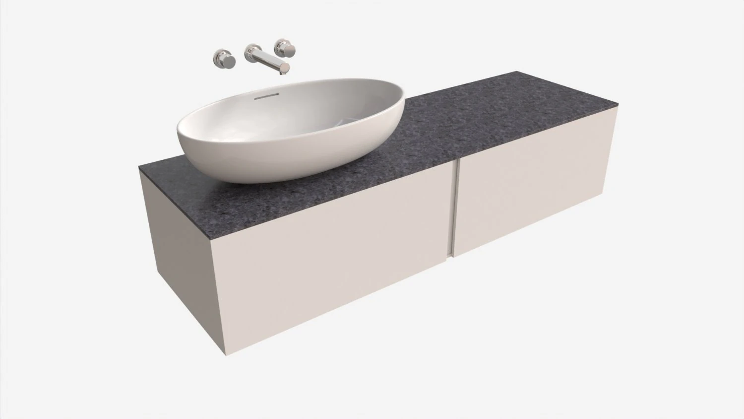 Laufen Ilbagnoalessi Bowl Washbasin With Overflow 3D Model .c4d .max .obj .3ds .fbx .stl .blend