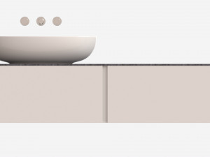 Laufen Ilbagnoalessi Bowl Washbasin With Overflow Modello 3D