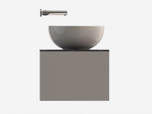 Laufen Ilbagnoalessi Bowl Washbasin With Overflow Modello 3D