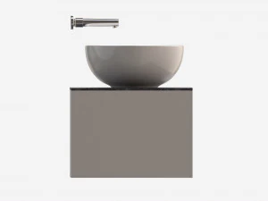 Laufen Ilbagnoalessi Bowl Washbasin With Overflow 3D Model