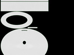 Laufen Ilbagnoalessi Bowl Washbasin With Overflow 3D Model