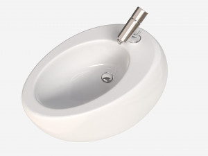 Laufen Ilbagnoalessi Floorstanding Bidet Modèle 3D