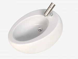 Laufen Ilbagnoalessi Floorstanding Bidet 3D Model
