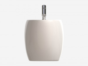 Laufen Ilbagnoalessi Floorstanding Bidet Modèle 3D
