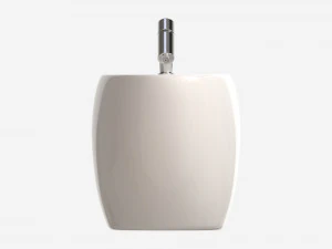 Laufen Ilbagnoalessi Floorstanding Bidet 3D Model