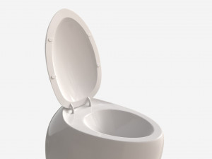 Laufen Ilbagnoalessi Floorstanding WC 3D 모델