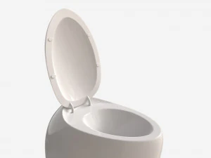 Laufen Ilbagnoalessi Floorstanding WC 3D Model