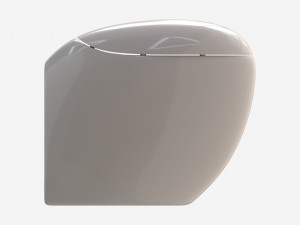 Laufen Ilbagnoalessi Floorstanding WC 3D 모델