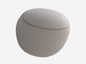Laufen Ilbagnoalessi Floorstanding WC 3D 모델
