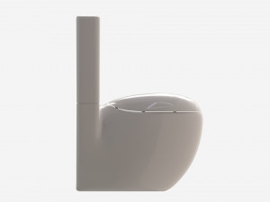 Laufen Ilbagnoalessi Floorstanding WC Rimless 3D Модель