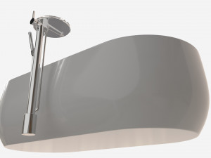Laufen Ilbagnoalessi Freestanding Bathtub 01 Modèle 3D