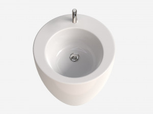 Laufen Ilbagnoalessi Freestanding Washbasin 3D 모델