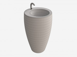 Laufen Ilbagnoalessi Freestanding Washbasin 3D 모델