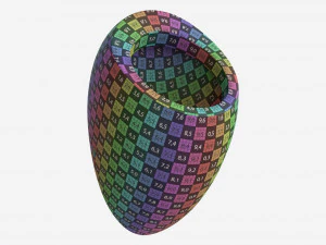 Laufen Ilbagnoalessi Siphonic Urinal 3D Model