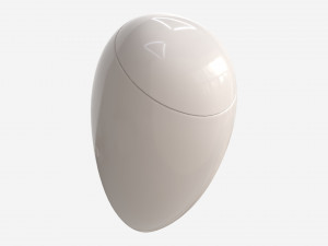 Laufen Ilbagnoalessi Siphonic Urinal With Cover 3D Model