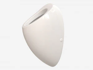 Laufen Ilbagnoalessi Siphonic Urinal With Cover 3D Model