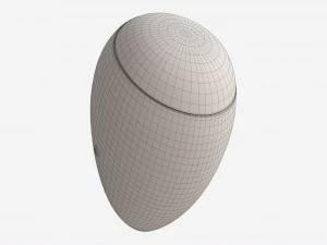 Laufen Ilbagnoalessi Siphonic Urinal With Cover 3D Model