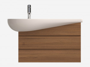 Laufen Ilbagnoalessi Vanity Washbasin 900 01 Modello 3D