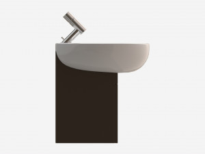 Laufen Ilbagnoalessi Vanity Washbasin 900 02 Modelo 3D