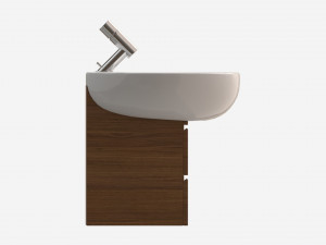 Laufen Ilbagnoalessi Vanity Washbasin 1200 01 3D Model
