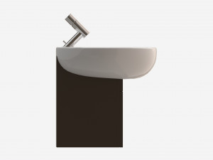 Laufen Ilbagnoalessi Vanity Washbasin 1200 02 Model 3D