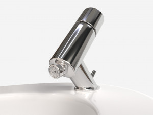 Laufen Ilbagnoalessi Wall-Hung Bidet Modello 3D