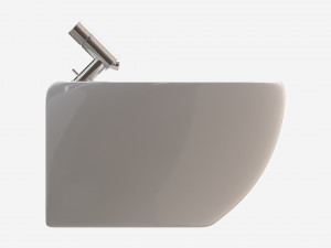 Laufen Ilbagnoalessi Wall-Hung Bidet Modello 3D