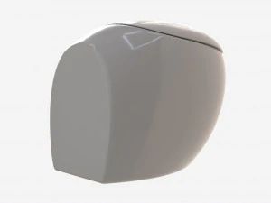 Laufen Ilbagnoalessi Wall-Hung WC 3D Model