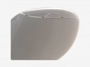 Laufen Ilbagnoalessi Wall-Hung WC 3D Model