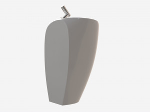 Laufen Ilbagnoalessi Washbasin With Integrated Pedestal Modèle 3D
