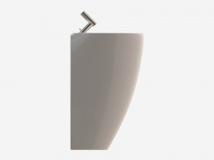 Laufen Ilbagnoalessi Washbasin With Integrated Pedestal Modèle 3D