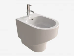 Laufen Sonar Stand-Bidet 3D Modell
