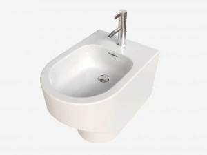 Laufen Sonar Floorstanding bidet 3D Model