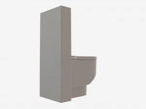 Laufen Sonar Floorstanding WC 01 3D Model