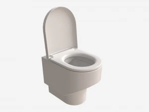 Laufen Sonar Floorstanding WC 02 3D Model