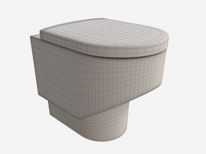 Laufen Sonar Floorstanding WC 02 3D 모델