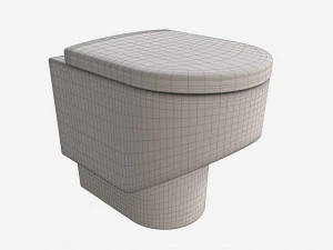 Laufen Sonar Floorstanding WC 02 3D Model
