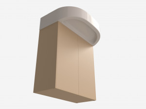 Laufen Sonar Washbasin 600 Model 3D
