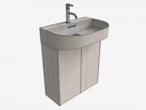 Laufen Sonar Washbasin 600 3D Model