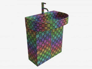 Laufen Sonar Washbasin 600 3D Model