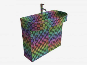 Laufen Sonar Washbasin 800 3D Model